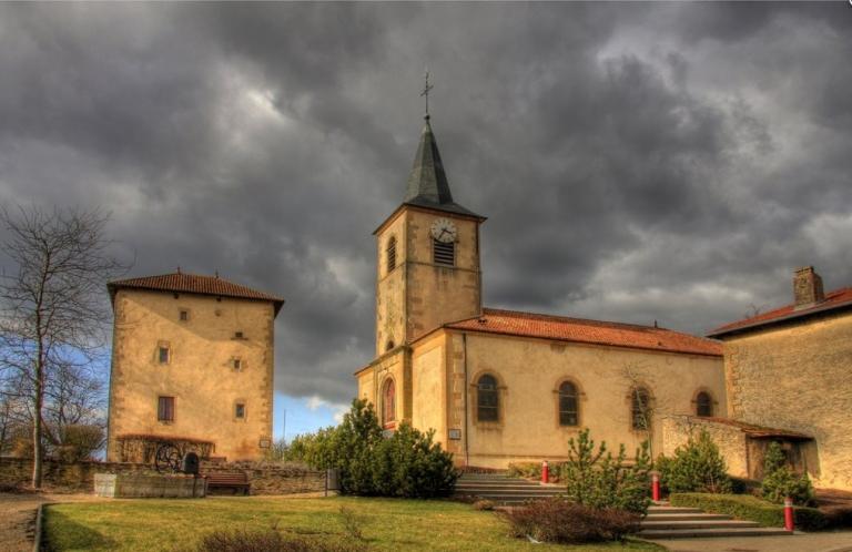 64 Labry Eglise Saint Gorgon et Tour Mahuet