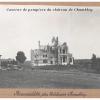 Château Chambley en feu