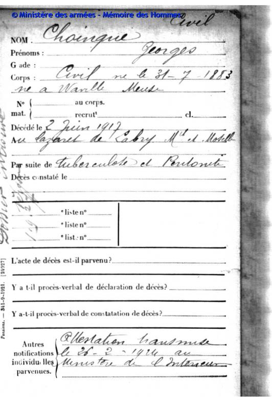 Choinque georges