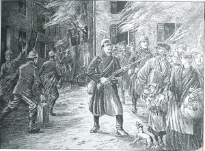 Incendie et pillage