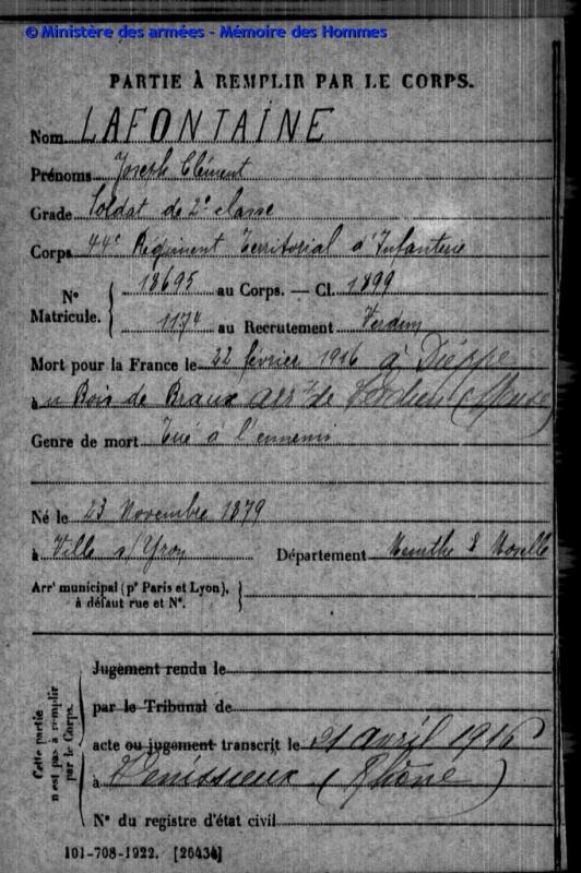 Lafontaine joseph