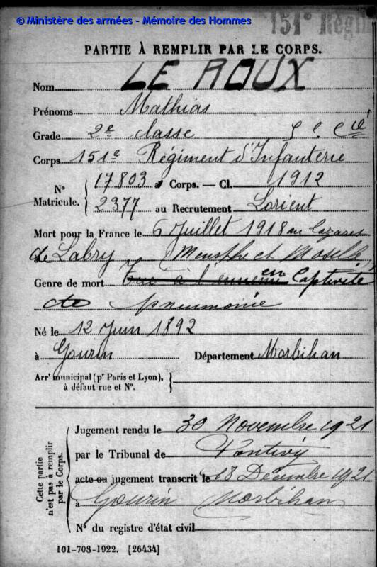 Le roux mathias